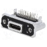 Conector USB C, {{Montare mecanica}}, AMPHENOL - MUSBR-M1C1-30