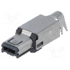 Conector USB mini Hirose, {{Montare mecanica}}, CONNFLY - DS1105-BBN02