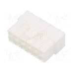 Conector alimentare DC, 0,6kV, 12 pini, seria {{Seria producatorului}}, {{Dimensiune pin}}. JST - VLP-12V