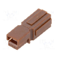 Conector alimentare DC, 0,6kV, 1 pini, seria Powerpole® PP15/45, {{Dimensiune pin}}. ANDERSON POWER PRODUCTS - 1327G21