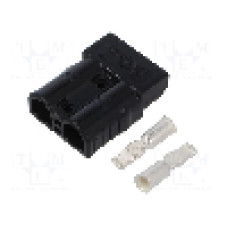 Conector alimentare DC, 0,6kV, 2 pini, seria AXC50, {{Dimensiune pin}}. AMPHENOL - AXC500H8