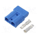 Conector alimentare DC, 0,6kV, 2 pini, seria AXC50, {{Dimensiune pin}}. AMPHENOL - AXC506H8