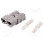 Conector alimentare DC, 0,6kV, 2 pini, seria SB® 120, {{Dimensiune pin}}. ANDERSON POWER PRODUCTS - 6800G1