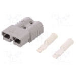 Conector alimentare DC, 0,6kV, 2 pini, seria SB® 120, {{Dimensiune pin}}. ANDERSON POWER PRODUCTS - 6800G2