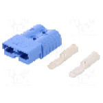Conector alimentare DC, 0,6kV, 2 pini, seria SB® 120, {{Dimensiune pin}}. ANDERSON POWER PRODUCTS - 6801G2