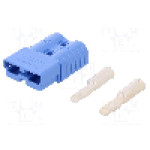 Conector alimentare DC, 0,6kV, 2 pini, seria SB® 120, {{Dimensiune pin}}. ANDERSON POWER PRODUCTS - 6801G3