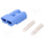Conector alimentare DC, 0,6kV, 2 pini, seria SB® 175, {{Dimensiune pin}}. ANDERSON POWER PRODUCTS - 6326G5