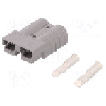 Conector alimentare DC, 0,6kV, 2 pini, seria SB® 50, {{Dimensiune pin}}. ANDERSON POWER PRODUCTS - 6319