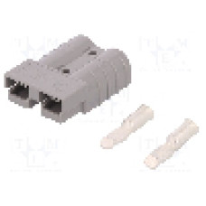 Conector alimentare DC, 0,6kV, 2 pini, seria SB® 50, {{Dimensiune pin}}. ANDERSON POWER PRODUCTS - 6319