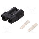 Conector alimentare DC, 0,6kV, 2 pini, seria SB® 50, {{Dimensiune pin}}. ANDERSON POWER PRODUCTS - 6331G3