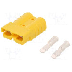 Conector alimentare DC, 0,6kV, 2 pini, seria SB® 50, {{Dimensiune pin}}. ANDERSON POWER PRODUCTS - 6331G7