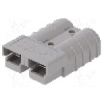 Conector alimentare DC, 0,6kV, 2 pini, seria SB® 50, {{Dimensiune pin}}. ANDERSON POWER PRODUCTS - 992-BK