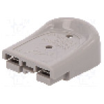 Conector alimentare DC, 0,6kV, 2 pini, seria SBS® Mini, {{Dimensiune pin}}. ANDERSON POWER PRODUCTS - B02265G4