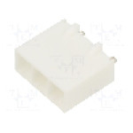 Conector alimentare DC, 0,6kV, 3 pini, seria {{Seria producatorului}}, {{Dimensiune pin}}. JST - B03P-VL