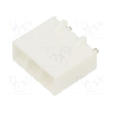 Conector alimentare DC, 0,6kV, 3 pini, seria {{Seria producatorului}}, {{Dimensiune pin}}. JST - B03P-VL