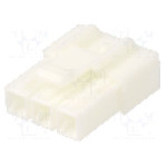 Conector alimentare DC, 0,6kV, 3 pini, seria {{Seria producatorului}}, {{Dimensiune pin}}. JST - VLP-03V