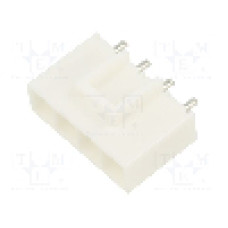 Conector alimentare DC, 0,6kV, 4 pini, seria {{Seria producatorului}}, {{Dimensiune pin}}. JST - B04P-VL-VN-1.8