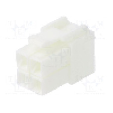 Conector alimentare DC, 0,6kV, 4 pini, seria {{Seria producatorului}}, {{Dimensiune pin}}. JST - VLP-04V