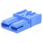 Conector alimentare DC, 0,6kV, {{Numarul de pini}} pini, seria SBS® 50, {{Dimensiune pin}}. ANDERSON POWER PRODUCTS - SBS50BLU