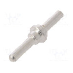 Conector alimentare DC, 0,6kV, {{Numarul de pini}} pini, seria {{Seria producatorului}}, {{Dimensiune pin}}. ANDERSON POWER PRODUCTS - 80-1010