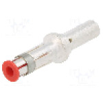 Conector alimentare DC, 0,6kV, {{Numarul de pini}} pini, seria {{Seria producatorului}}, {{Dimensiune pin}}. ANDERSON POWER PRODUCTS - 80-1116