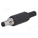 Conector alimentare DC, 12V, 2 pini, seria {{Seria producatorului}}, 5,5/2,1mm. SCHURTER - 4840.1201