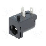 Conector alimentare DC, 12V, 2 pini, seria {{Seria producatorului}}, 5,5/2,1mm. SCHURTER - 4840.2202