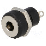Conector alimentare DC, 12V DC, {{Numarul de pini}} pini, seria {{Seria producatorului}}, 3,4/1,4mm. LUMBERG - 1614 17