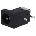 Conector alimentare DC, 12V DC, {{Numarul de pini}} pini, seria {{Seria producatorului}}, 5,5/2,1...2,5mm. CLIFF - FC681465P (DC-10LP)