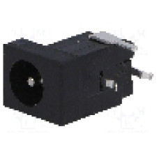 Conector alimentare DC, 12V DC, {{Numarul de pini}} pini, seria {{Seria producatorului}}, 5,5/2,1...2,5mm. CLIFF - FC681465P (DC-10LP)