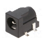 Conector alimentare DC, 12V DC, {{Numarul de pini}} pini, seria {{Seria producatorului}}, 5,5/2,1...2,5mm. CLIFF - FC681465S DC10LS