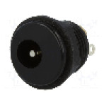 Conector alimentare DC, 12V DC, {{Numarul de pini}} pini, seria {{Seria producatorului}}, 5,5/2,1mm. LUMBERG - NEB/J 21 C