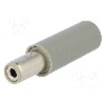 Conector alimentare DC, 12V DC, {{Numarul de pini}} pini, seria {{Seria producatorului}}, 5,5/2,1mm. LUMBERG - NES/J 21 GRAU