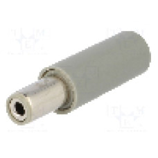 Conector alimentare DC, 12V DC, {{Numarul de pini}} pini, seria {{Seria producatorului}}, 5,5/2,1mm. LUMBERG - NES/J 21 GRAU