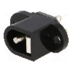 Conector alimentare DC, 12V DC, {{Numarul de pini}} pini, seria {{Seria producatorului}}, 5,5/2,5mm. LUMBERG - NEB/J 25
