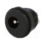 Conector alimentare DC, 12V DC, {{Numarul de pini}} pini, seria {{Seria producatorului}}, 5,5/2,5mm. LUMBERG - NEB/J 25 C