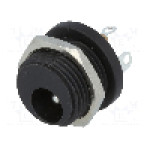 Conector alimentare DC, 12V, {{Numarul de pini}} pini, seria {{Seria producatorului}}, 5,5/2,1mm. CLIFF - FC681473