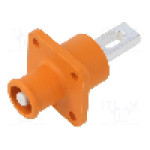 Conector alimentare DC, 1,5kV, 1 pini, seria ES-100A, {{Dimensiune pin}}. DEGSON ELECTRONICS - ESS-100A-16-B-OR-00