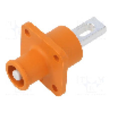 Conector alimentare DC, 1,5kV, 1 pini, seria ES-100A, {{Dimensiune pin}}. DEGSON ELECTRONICS - ESS-100A-16-B-OR-00