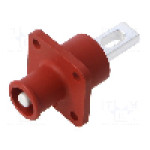 Conector alimentare DC, 1,5kV, 1 pini, seria ES-100A, {{Dimensiune pin}}. DEGSON ELECTRONICS - ESS-100A-16-B-RD-00