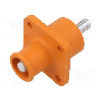Conector alimentare DC, 1,5kV, 1 pini, seria ES-100A, {{Dimensiune pin}}. DEGSON ELECTRONICS - ESS-100A-16-S-OR-00