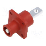 Conector alimentare DC, 1,5kV, 1 pini, seria ES-120A, {{Dimensiune pin}}. DEGSON ELECTRONICS - ESS-120A-25-B/S-RD-00