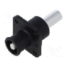 Conector alimentare DC, 1,5kV, 1 pini, seria ES-120A, {{Dimensiune pin}}. DEGSON ELECTRONICS - ESS-120A-25-C-BK-00