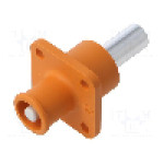 Conector alimentare DC, 1,5kV, 1 pini, seria ES-120A, {{Dimensiune pin}}. DEGSON ELECTRONICS - ESS-120A-25-C-OR-00