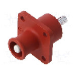 Conector alimentare DC, 1,5kV, 1 pini, seria ES-120A, {{Dimensiune pin}}. DEGSON ELECTRONICS - ESS-120A-25-S-RD-00