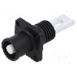 Conector alimentare DC, 1,5kV, 1 pini, seria ES-200A, {{Dimensiune pin}}. DEGSON ELECTRONICS - ESS-200A-50-B-BK-18
