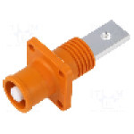 Conector alimentare DC, 1,5kV, 1 pini, seria ES-200A, {{Dimensiune pin}}. DEGSON ELECTRONICS - ESS-200A-50-B/S-OR-90