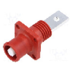 Conector alimentare DC, 1,5kV, 1 pini, seria ES-200A, {{Dimensiune pin}}. DEGSON ELECTRONICS - ESS-200A-50-B/S-RD-90