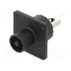 Conector alimentare DC, 1,5kV, 1 pini, seria ES-250A, {{Dimensiune pin}}. DEGSON ELECTRONICS - ESS-250A-70-B-BK-00