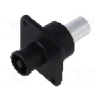 Conector alimentare DC, 1,5kV, 1 pini, seria ES-250A, {{Dimensiune pin}}. DEGSON ELECTRONICS - ESS-250A-70-C-BK-00